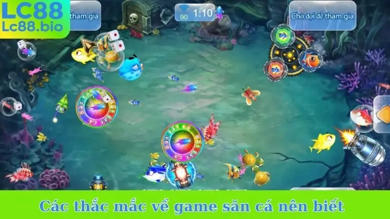 Các thắc mắc về game săn cá nên biết